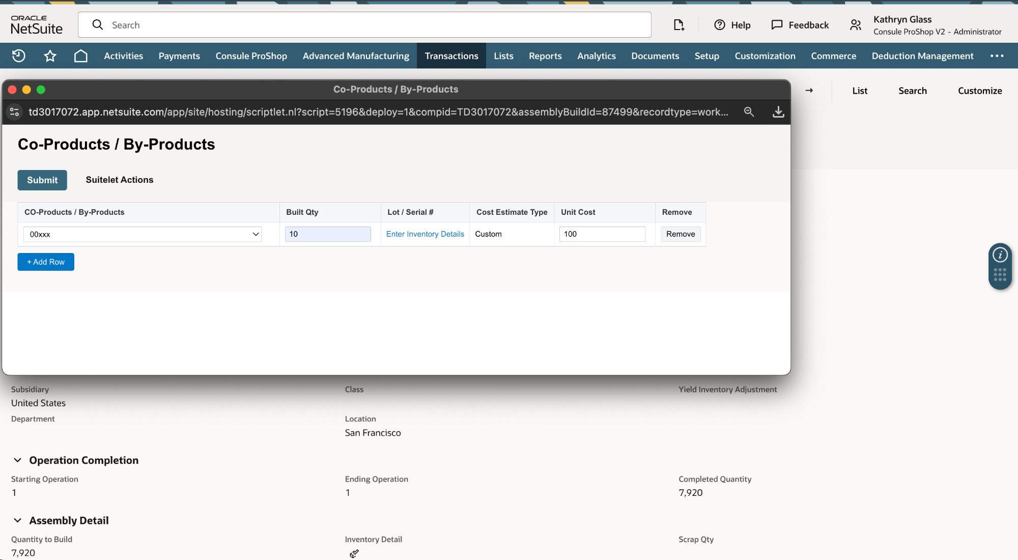 CoYield completed record